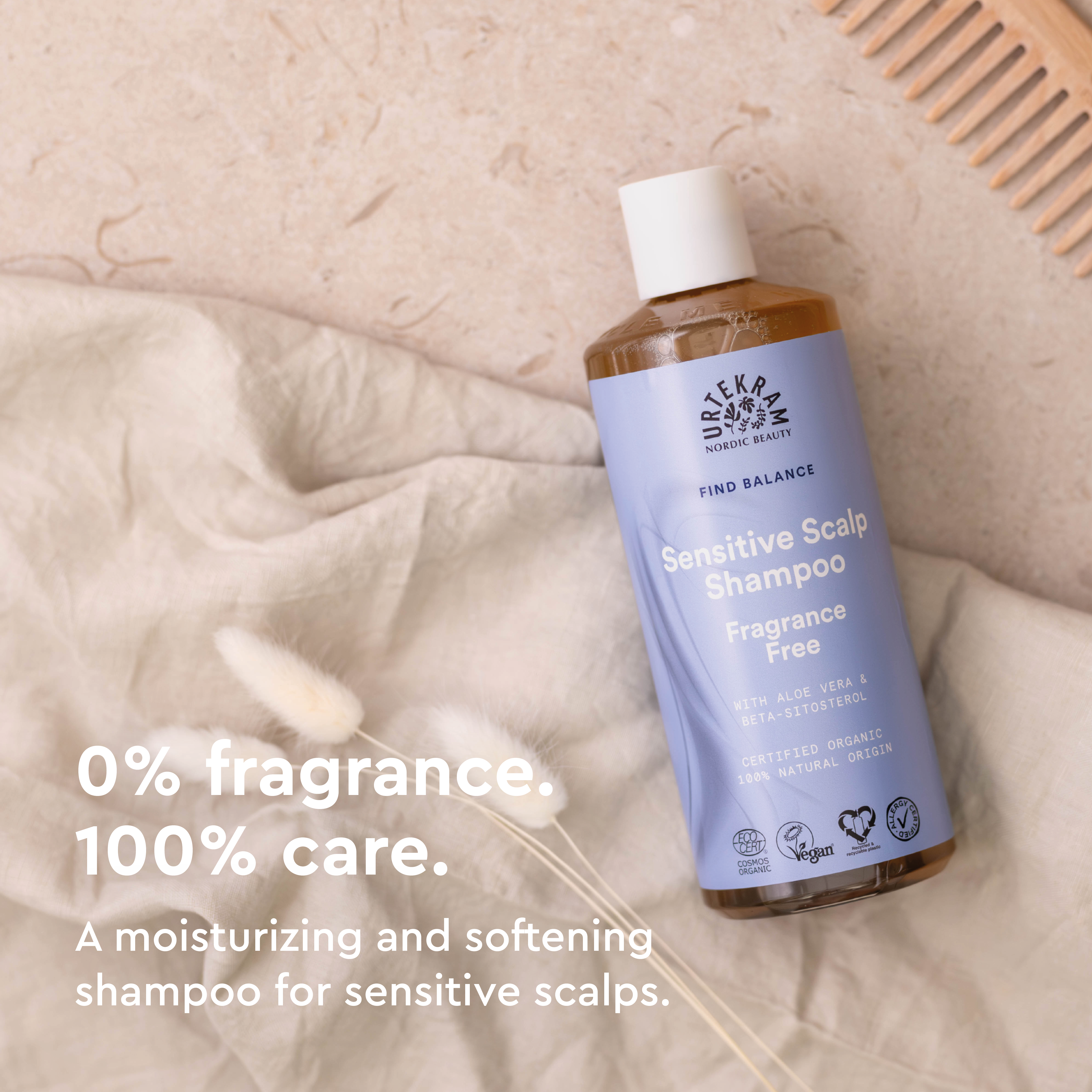 Urtekram Beauty Sensitive Skin Fragrance Free Shampoo