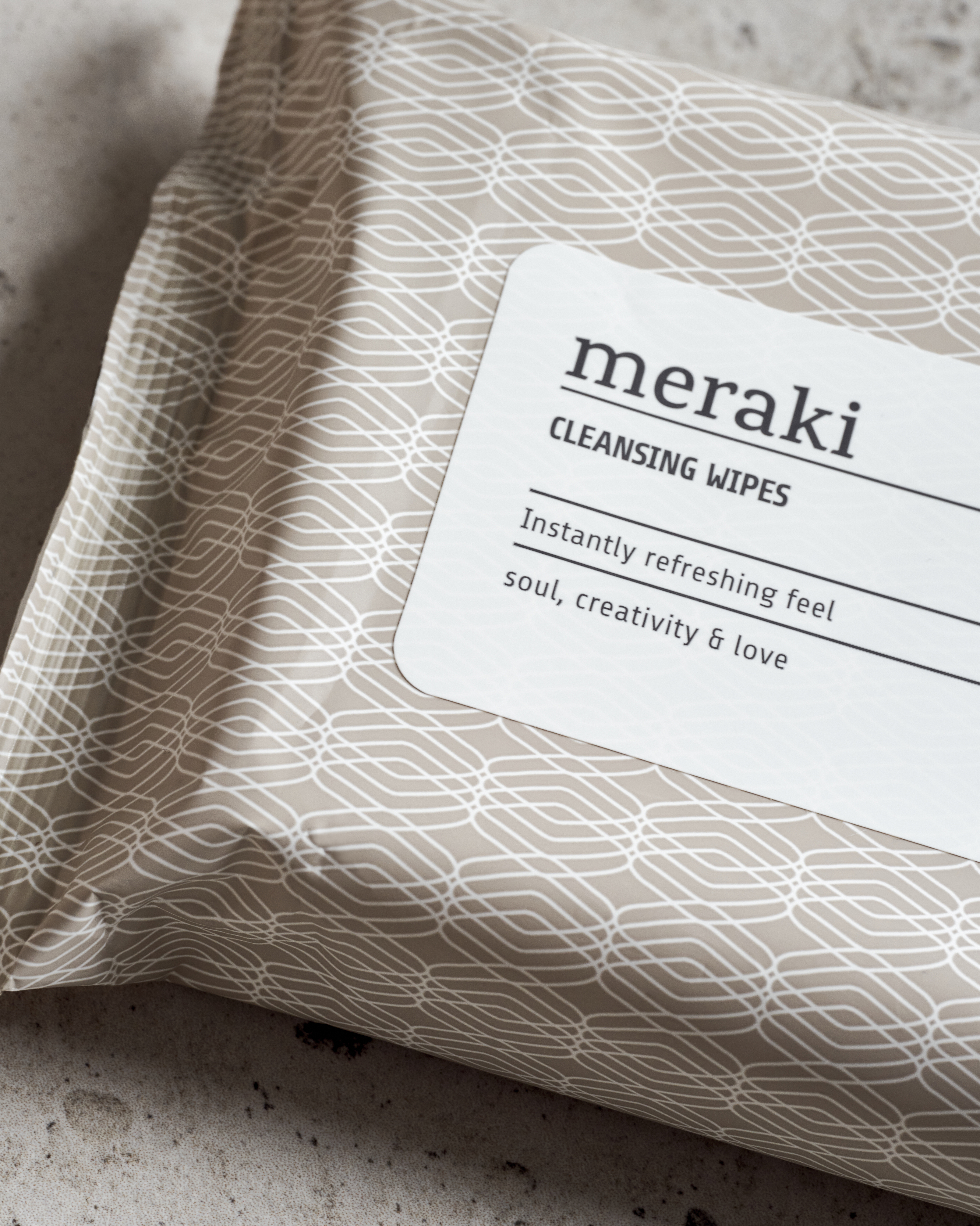 Meraki Cleansing Wipes, Aloe Vera