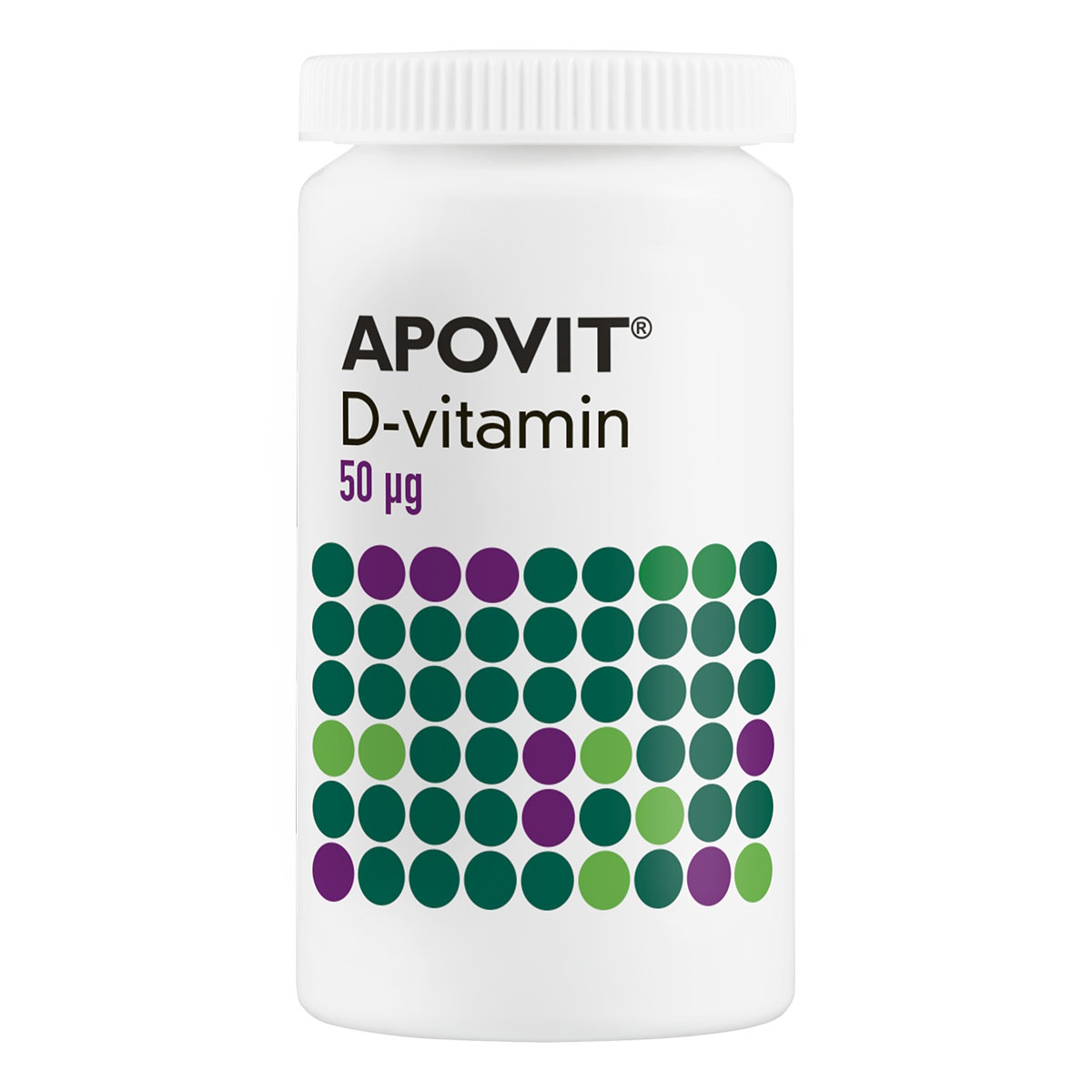 Apovit D3-vitamin 50 mikg