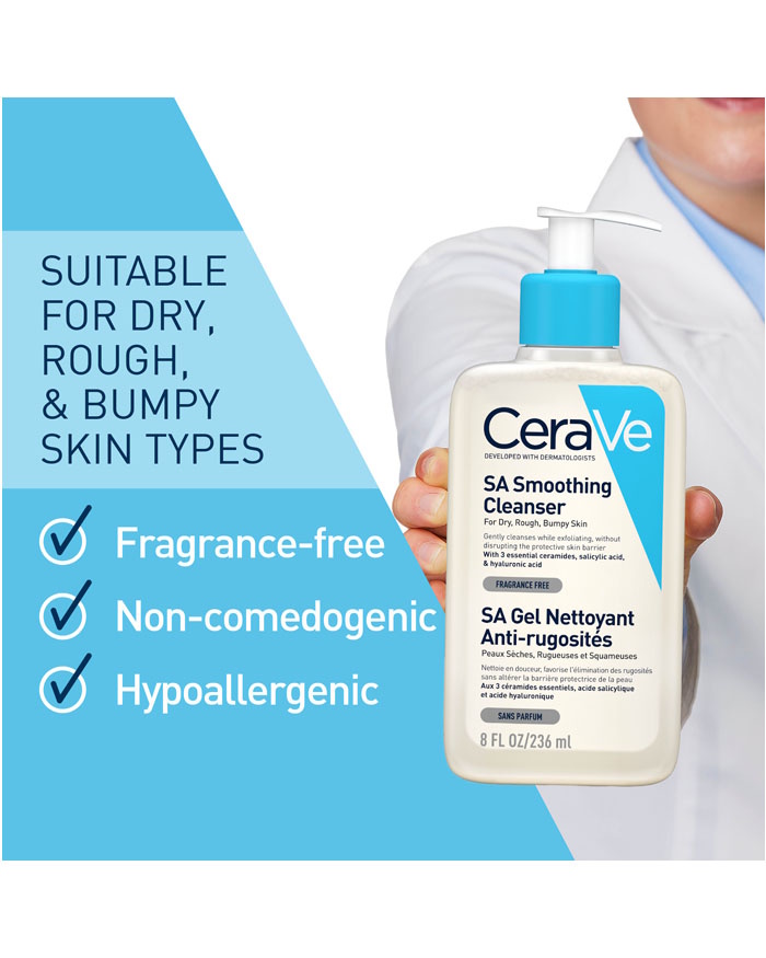 CeraVe SA Smoothing Cleanser