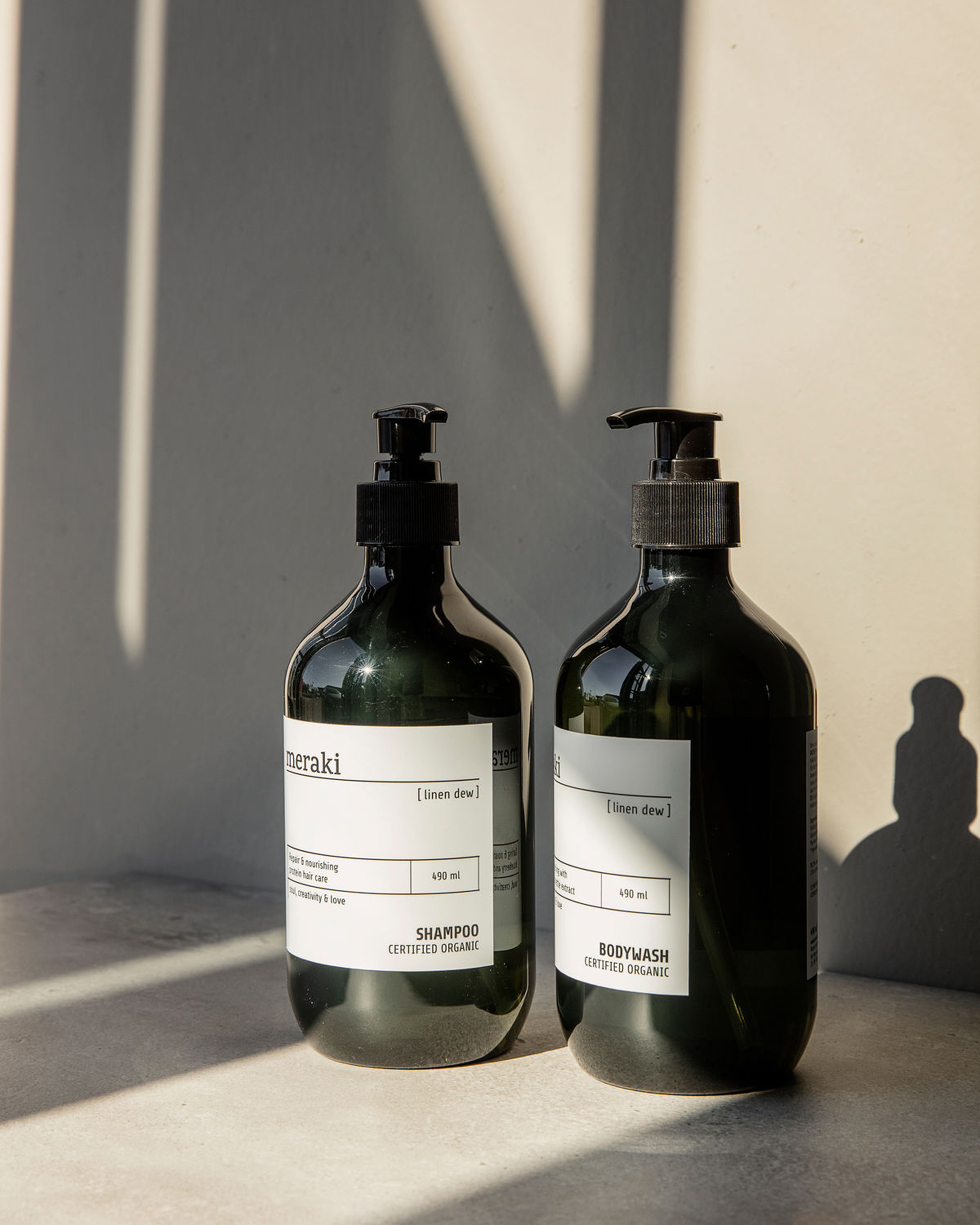 Meraki Body Wash, Linen Dew