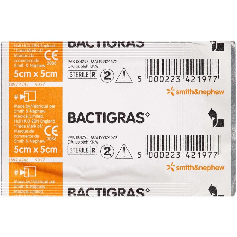 Bactigras 5 x 5cm