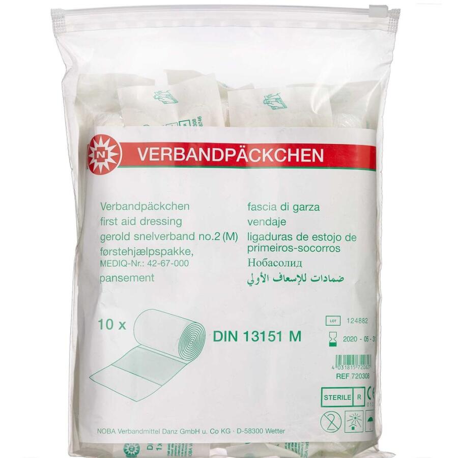 Noba Førstehjælpskompres Steril 8 cm x 4 m