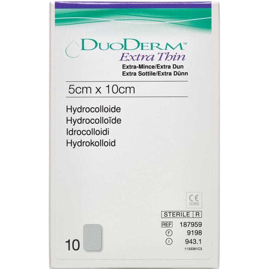 Duoderm Ekstra Tynd 5 x 10 cm