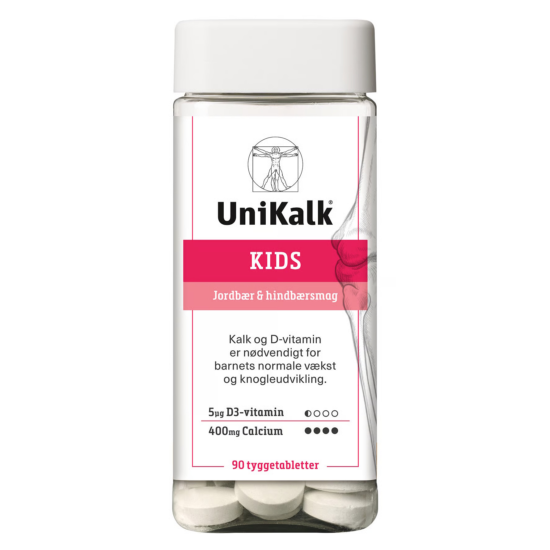 UniKalk Kids Jordbær