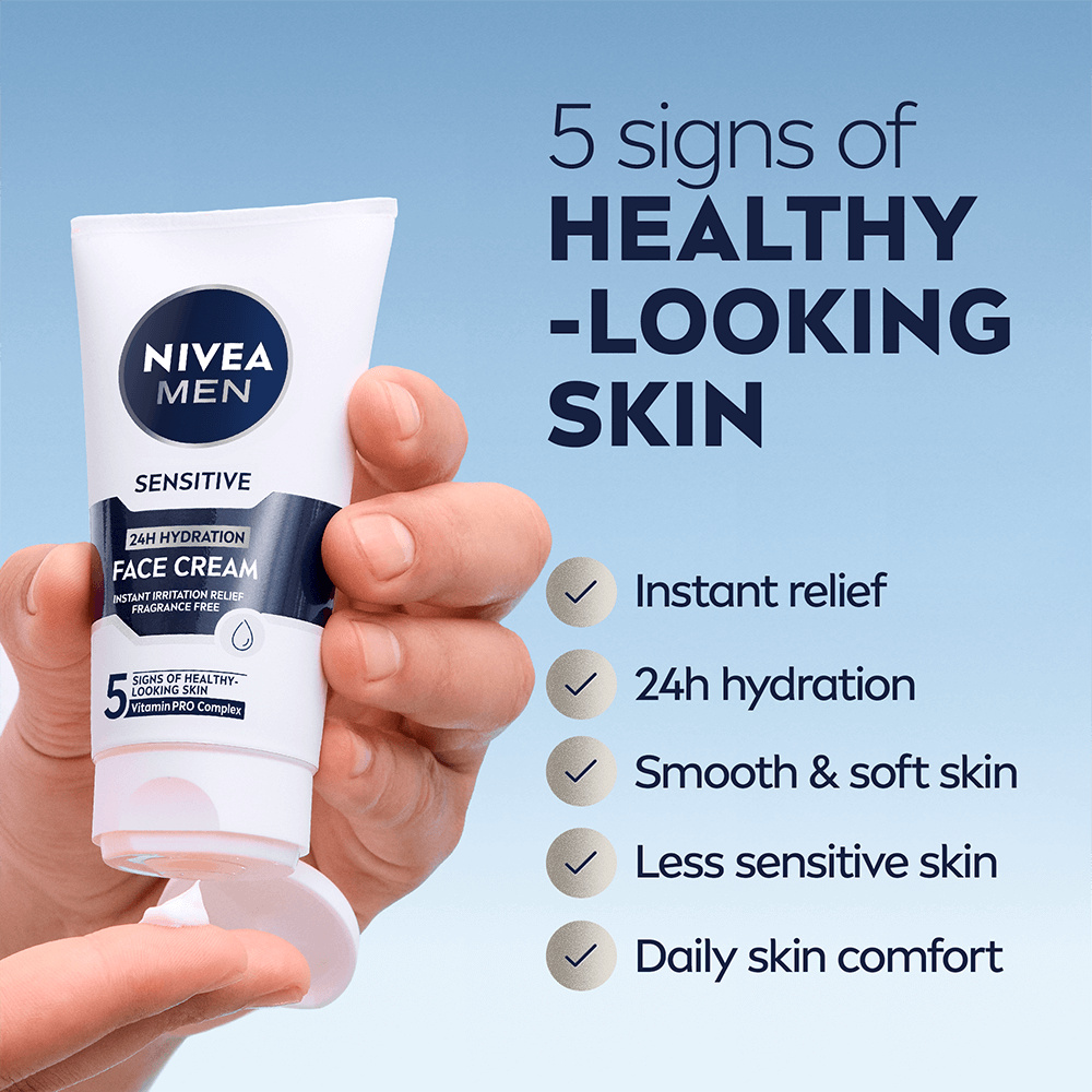 NIVEA Men Sensitive Face Care Lotion