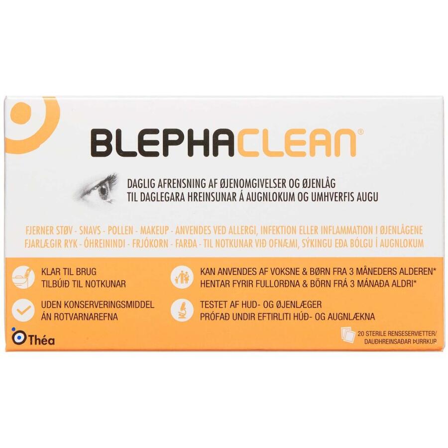 Blephaclean Renseservietter