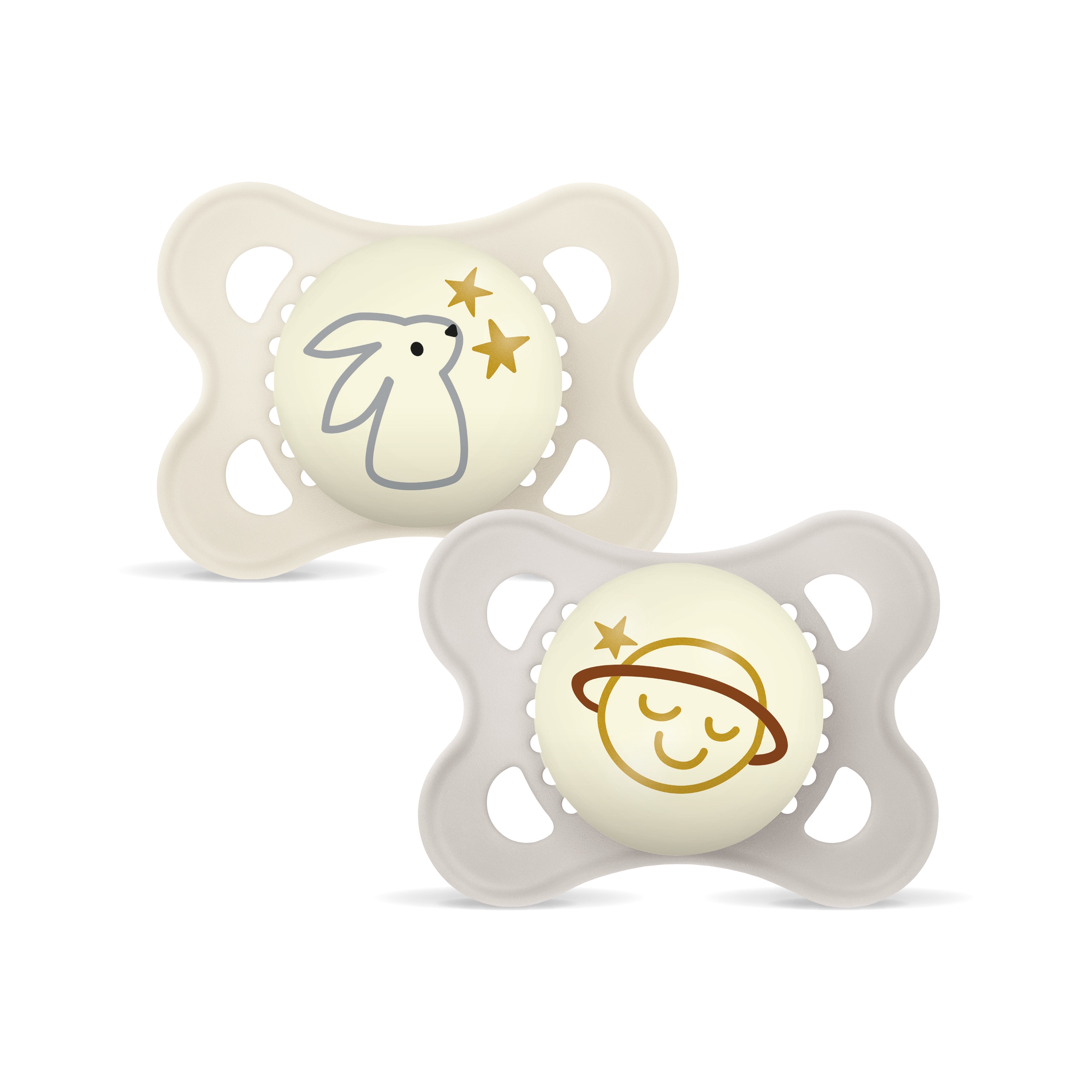 MAM Original Night Silk 0-6m 2p Box V Neutral