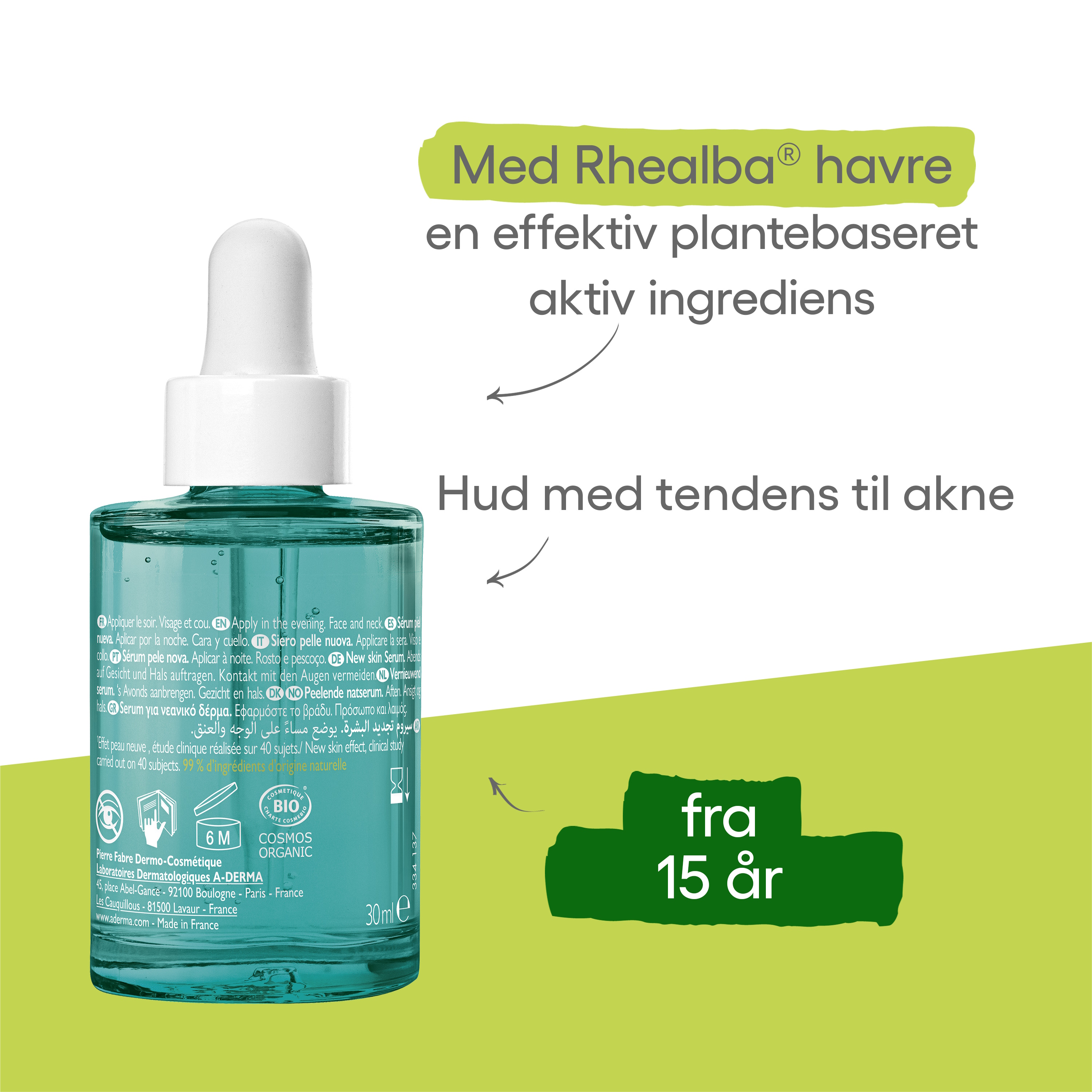 A-Derma Biology AC Night Peel Serum