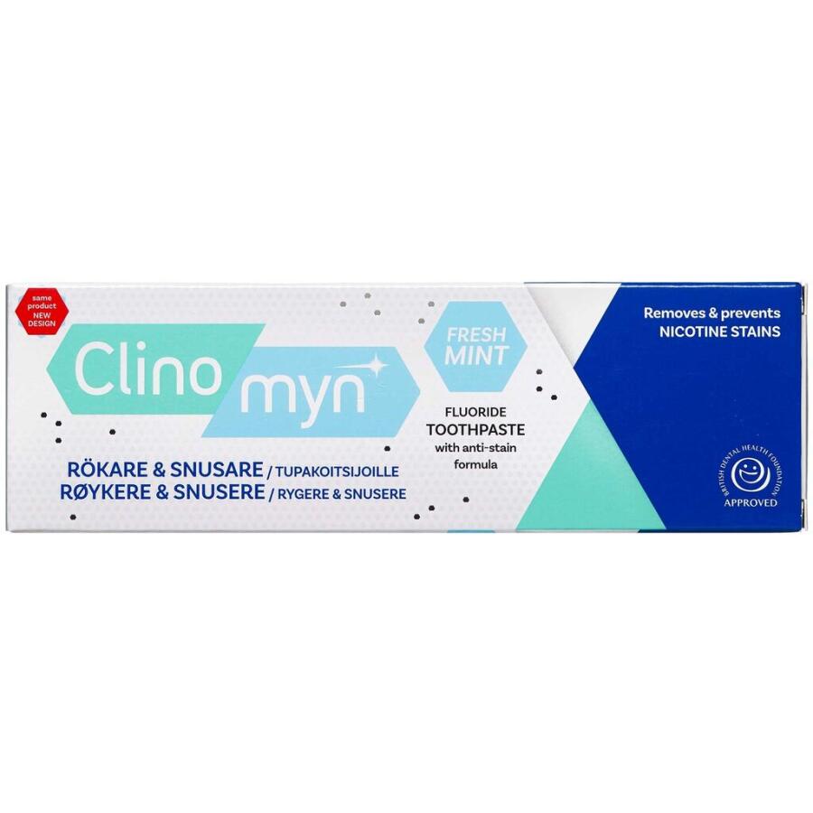 Clinomyn Tandpasta til rygere