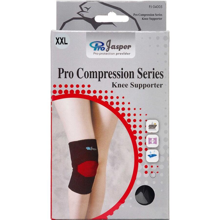Jasper Pro Compression Knæbandage Natur XX-Large