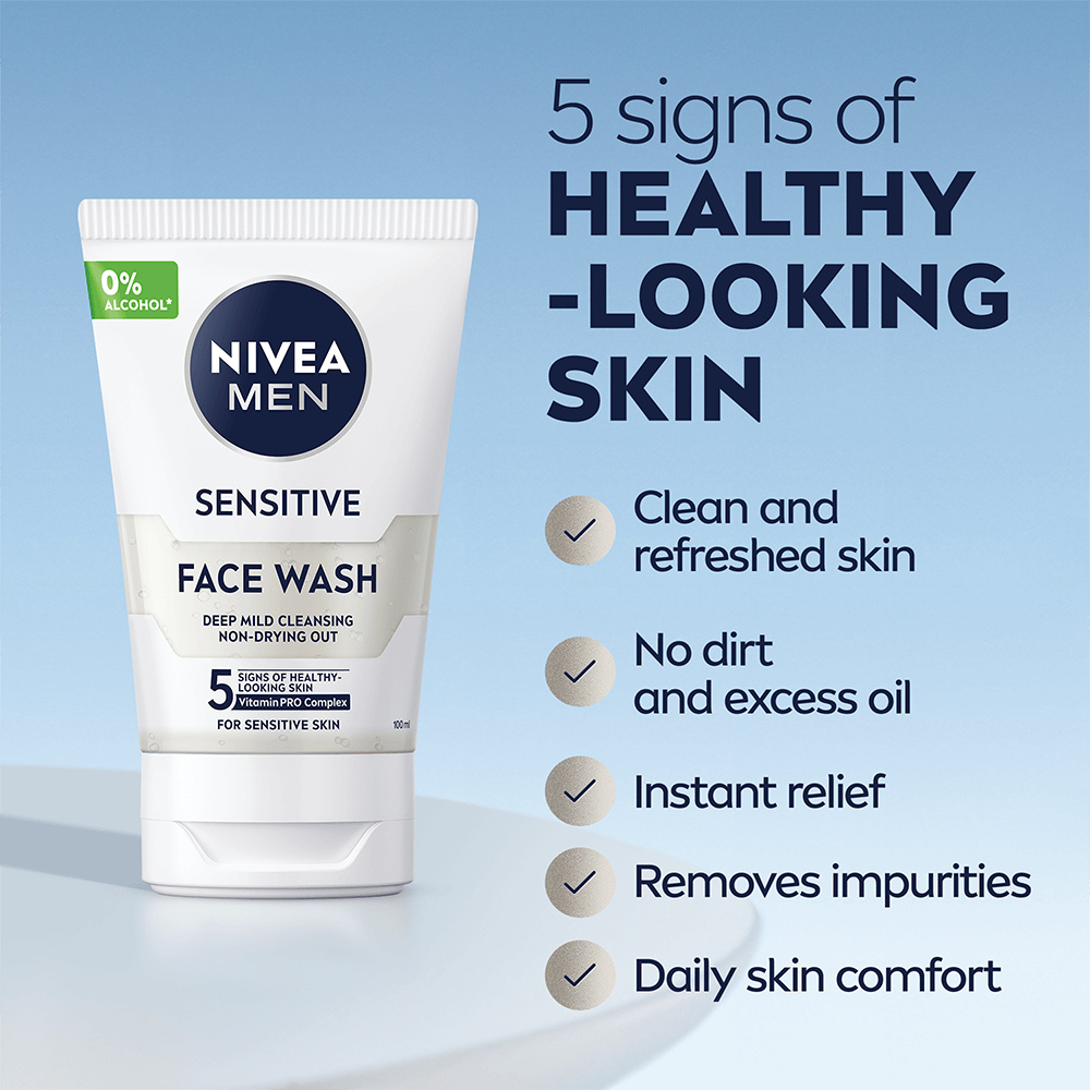 NIVEA Sensitive Face Wash