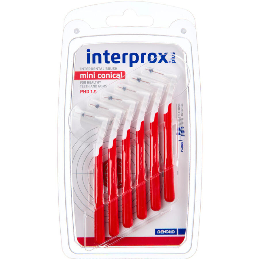 Interprox plus vinkel rød 0,60 mm