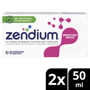 Zendium Sensitive White Tandpasta