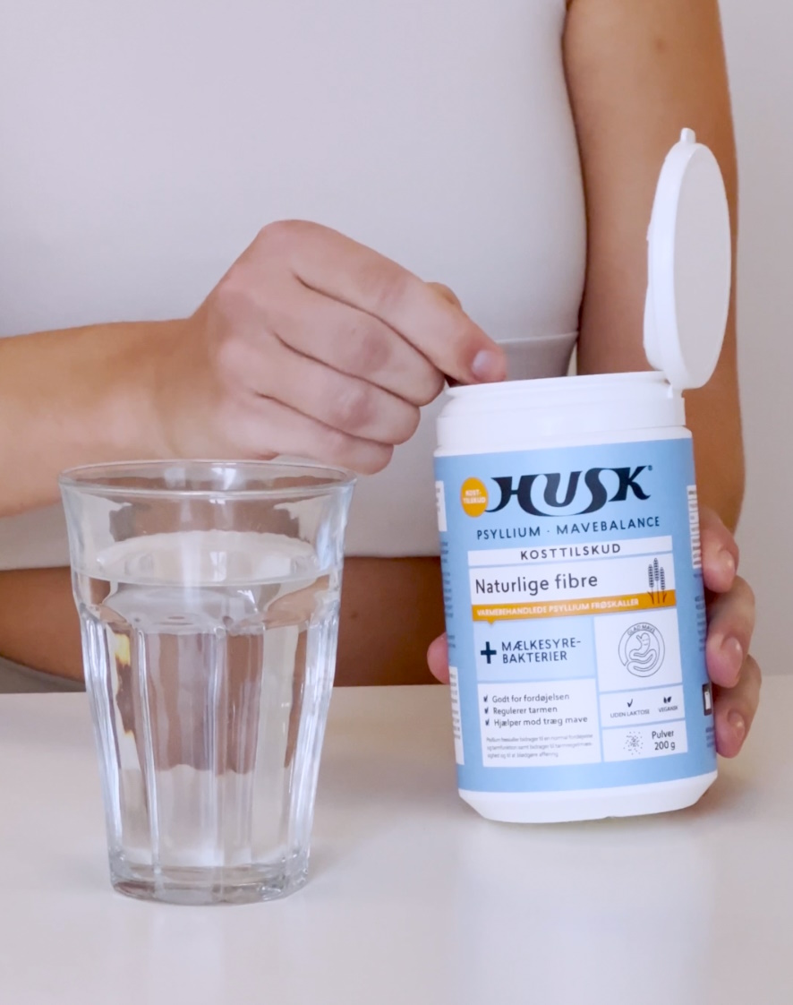 Husk Psyllium Mavebalance Mælkesyre Pulver