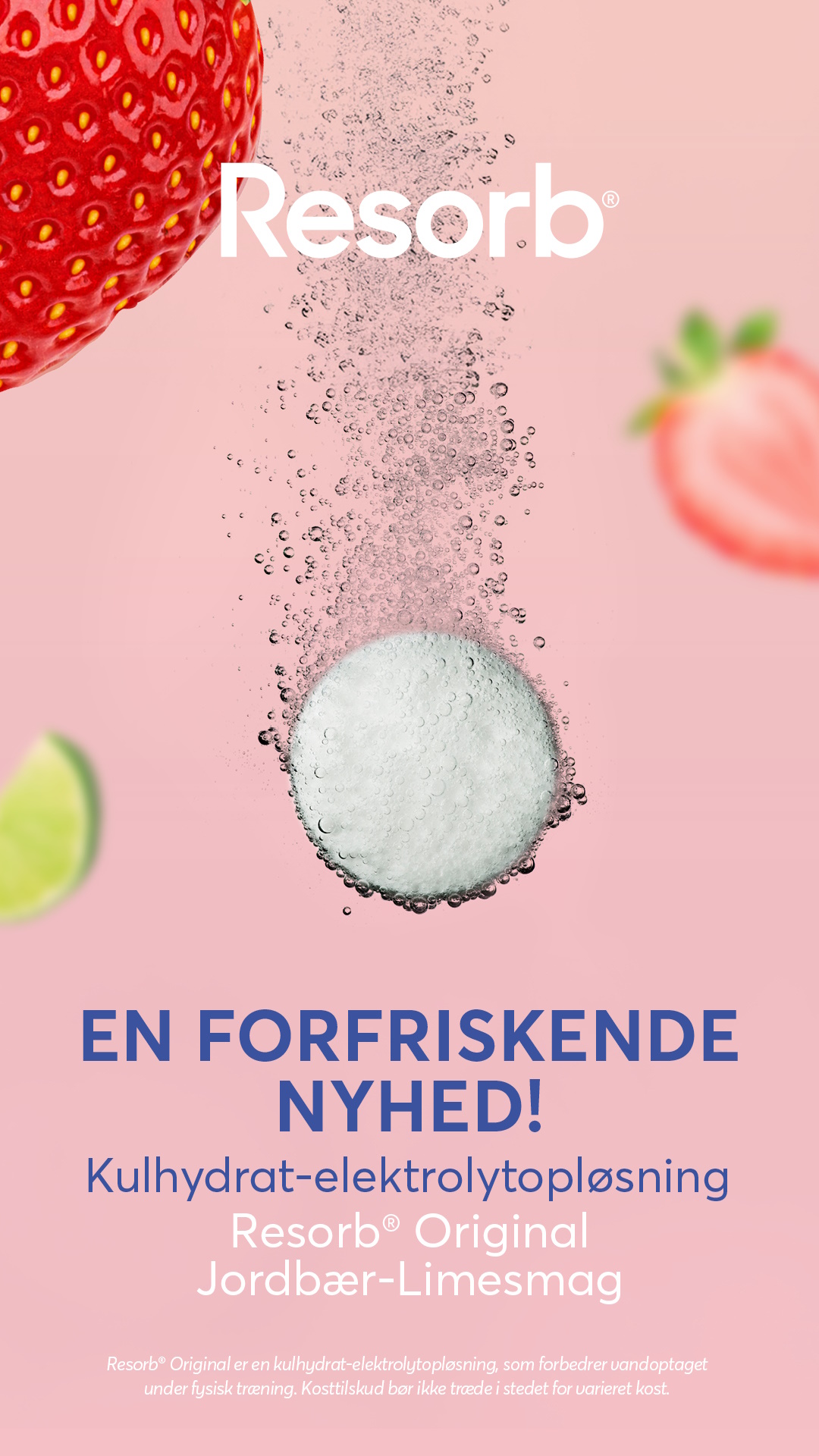 Resorb Original Jordbær-Lime
