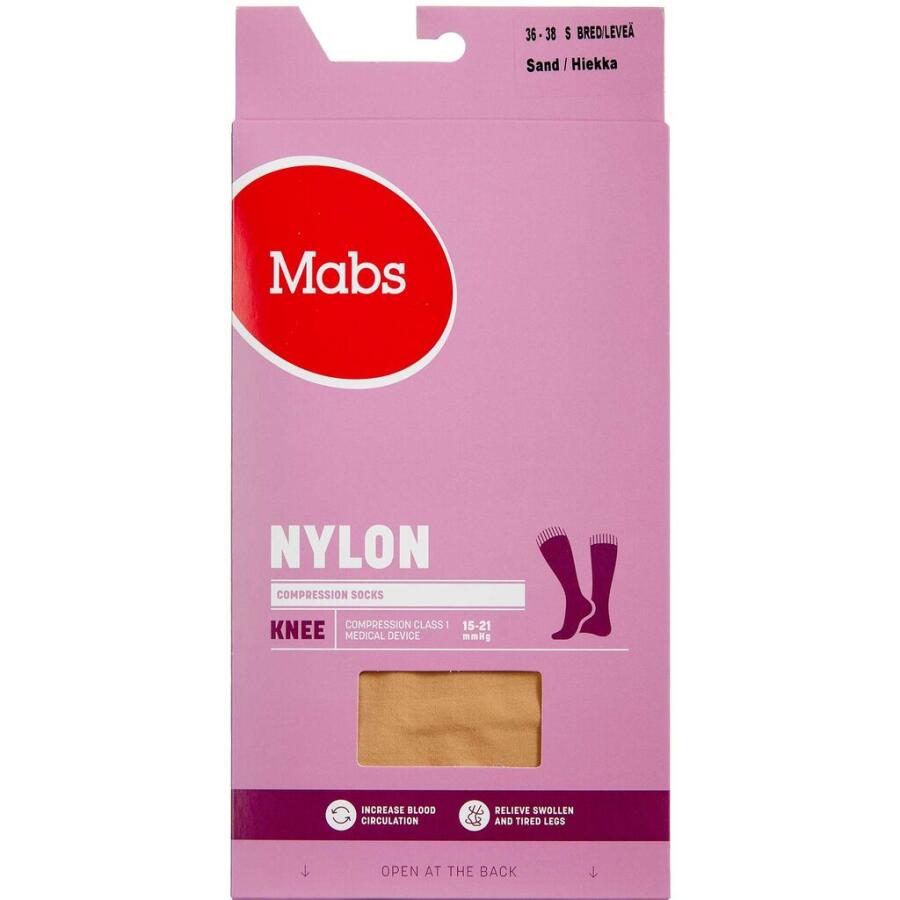 Mabs Nylon Cotton Knee Wide Sand Small