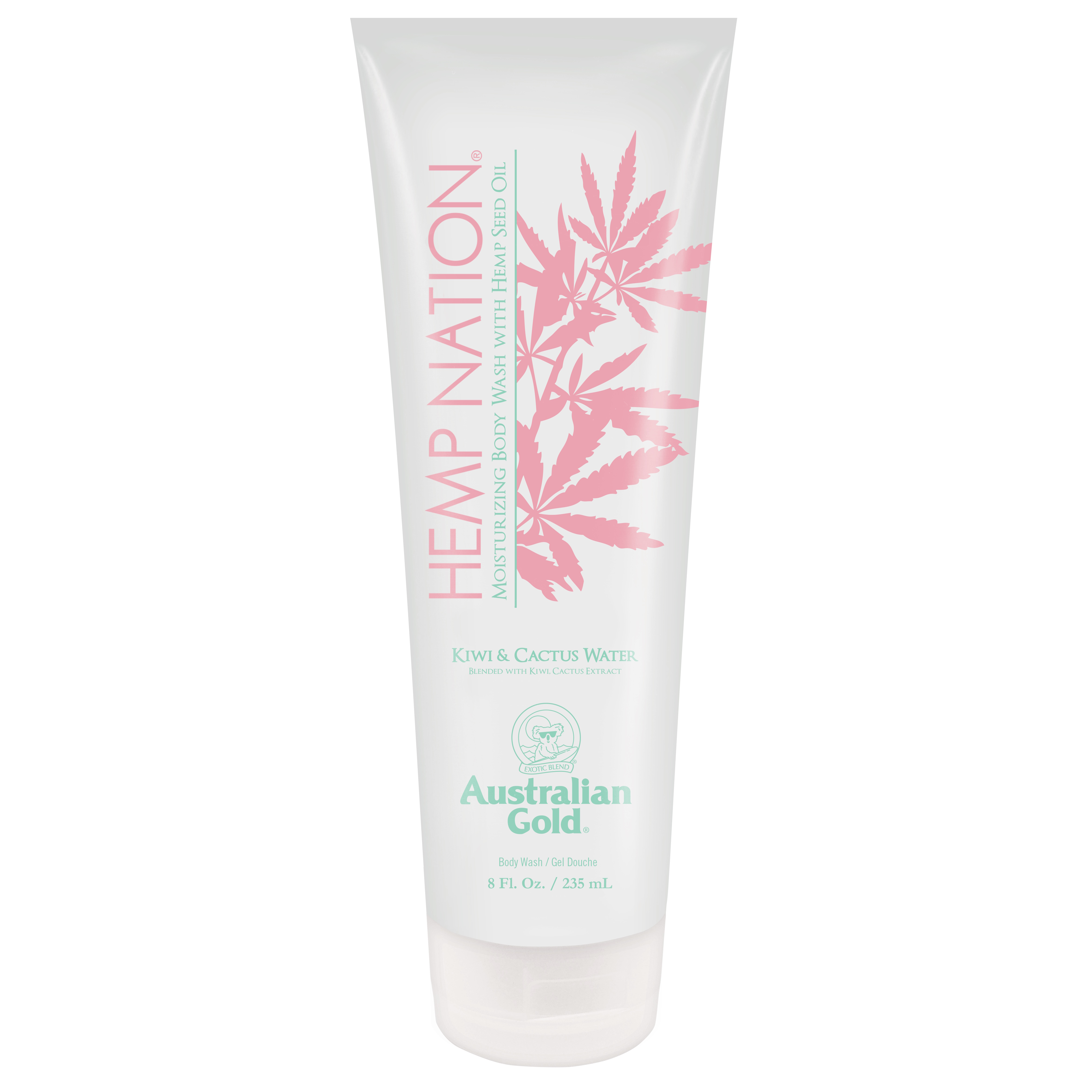 Hemp Nation Kiwi & Cactus Water Body Wash