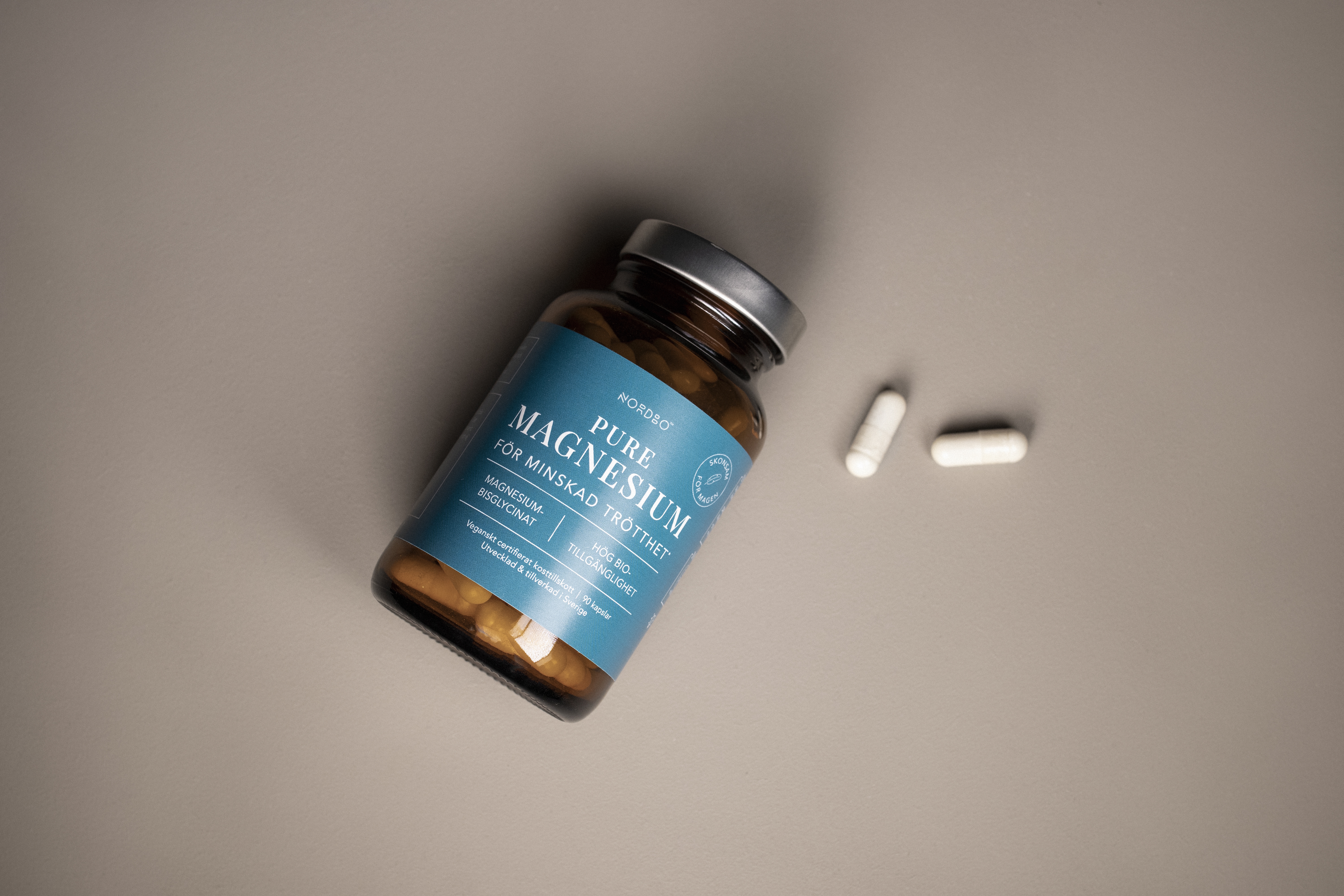 Nordbo Pure Magnesium, 180 kap