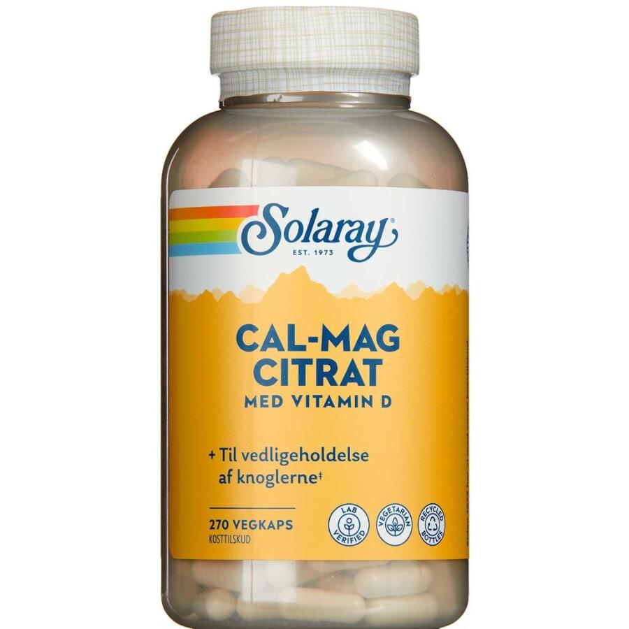 Solaray Cal-Mag Citrat+D