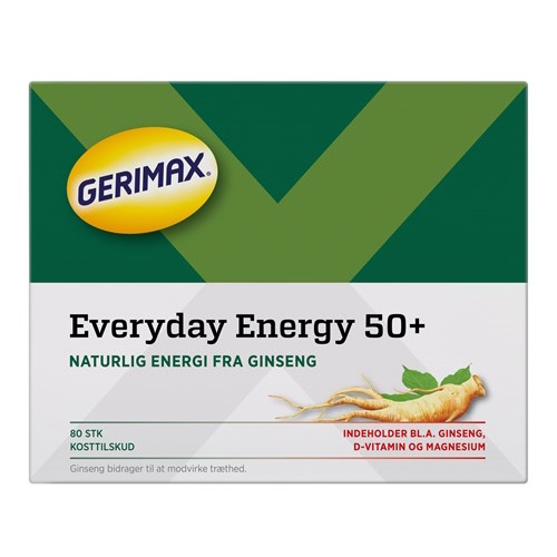 Gerimax Daglig Energi 50+