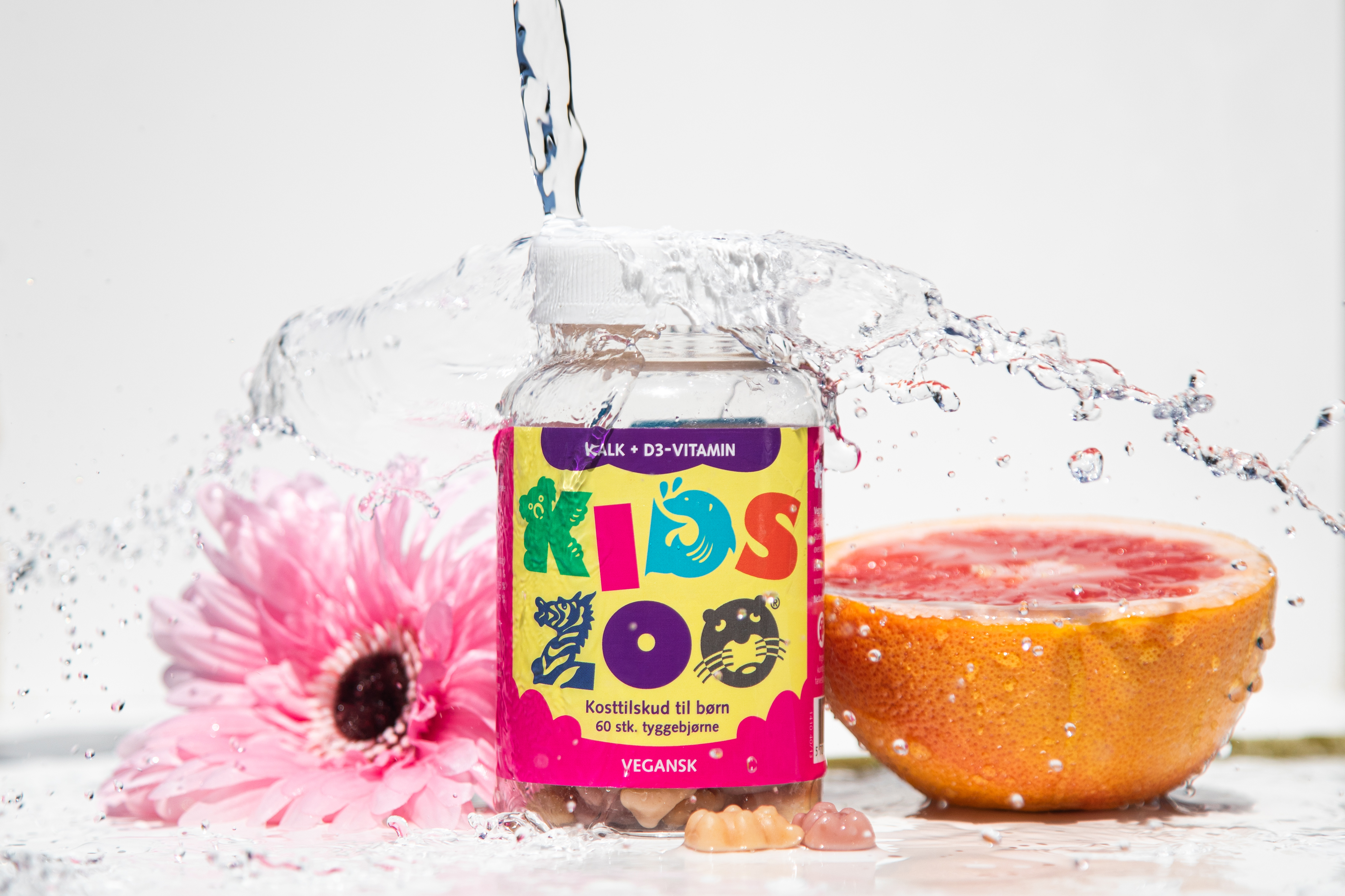Kids Zoo Kalk + D3-Vitamin