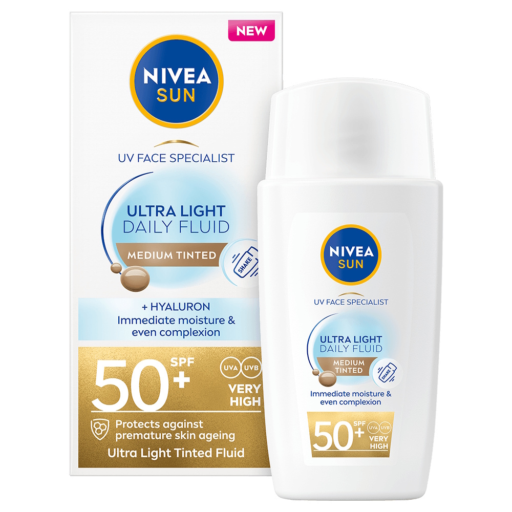 NIVEA Daily Fluid Medium Tinted SPF 50+