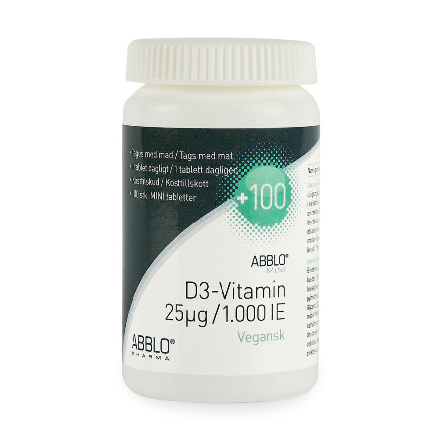 ABBLO D3-Vitamin 25 mikg