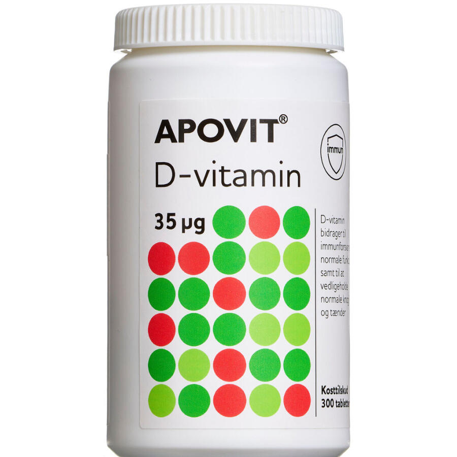 Apovit D3-vitamin 35 mikg