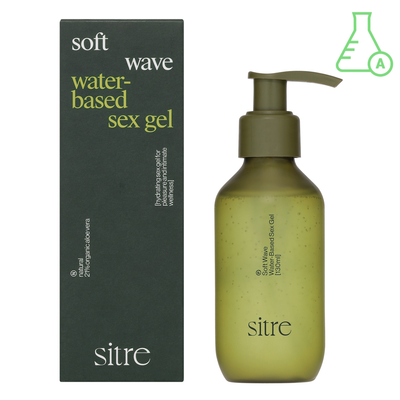 sitre Soft Wave - vandbaseret glidecreme 130 ml.