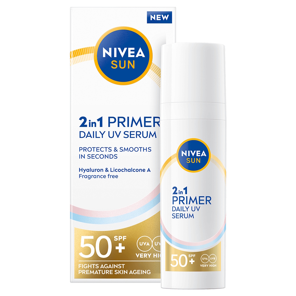 NIVEA UV Face 2in1 Daily UV Serum SPF 50+