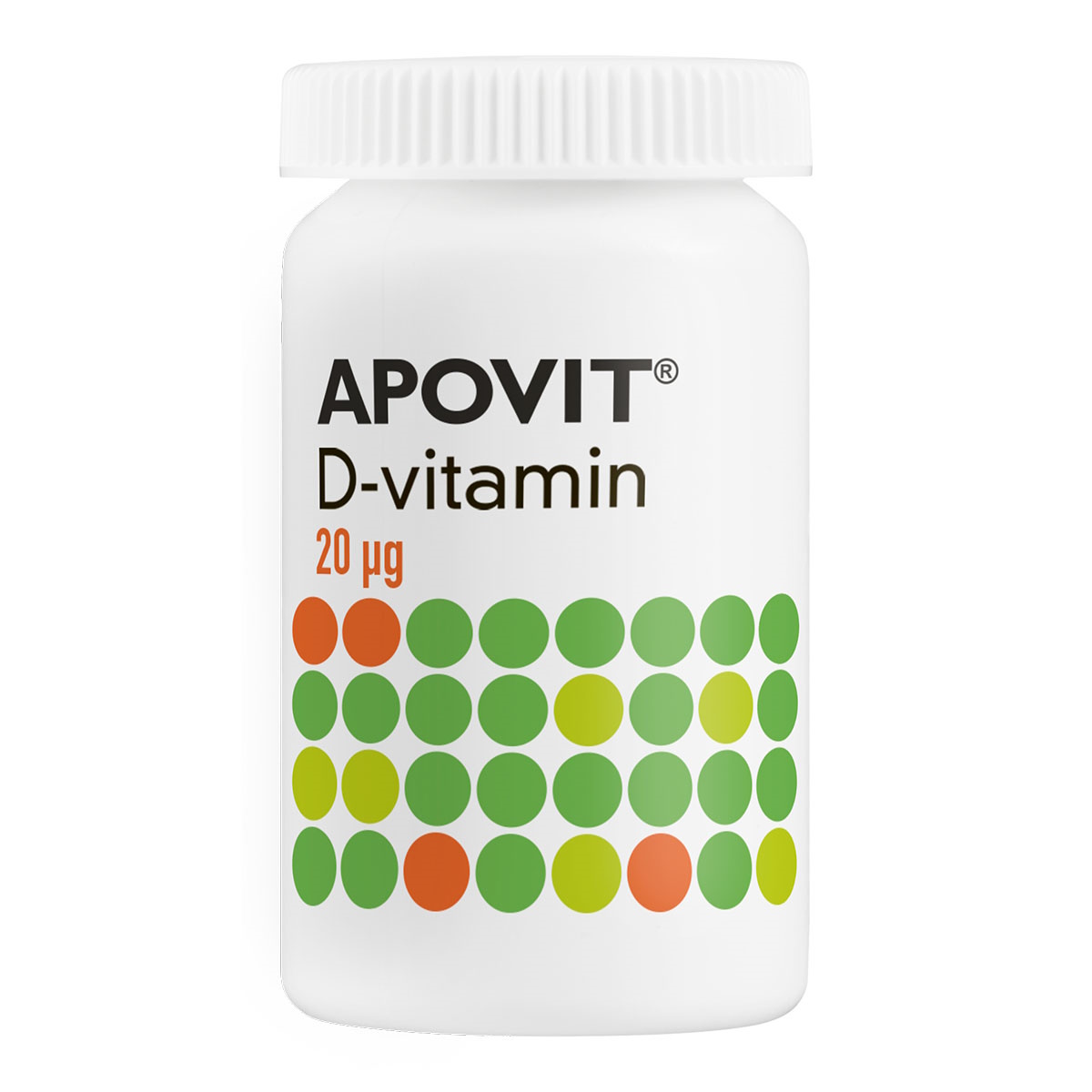 Apovit D3-vitamin 20 mikg