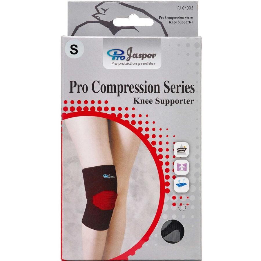Jasper Pro Compression Knæbandage Natur Small