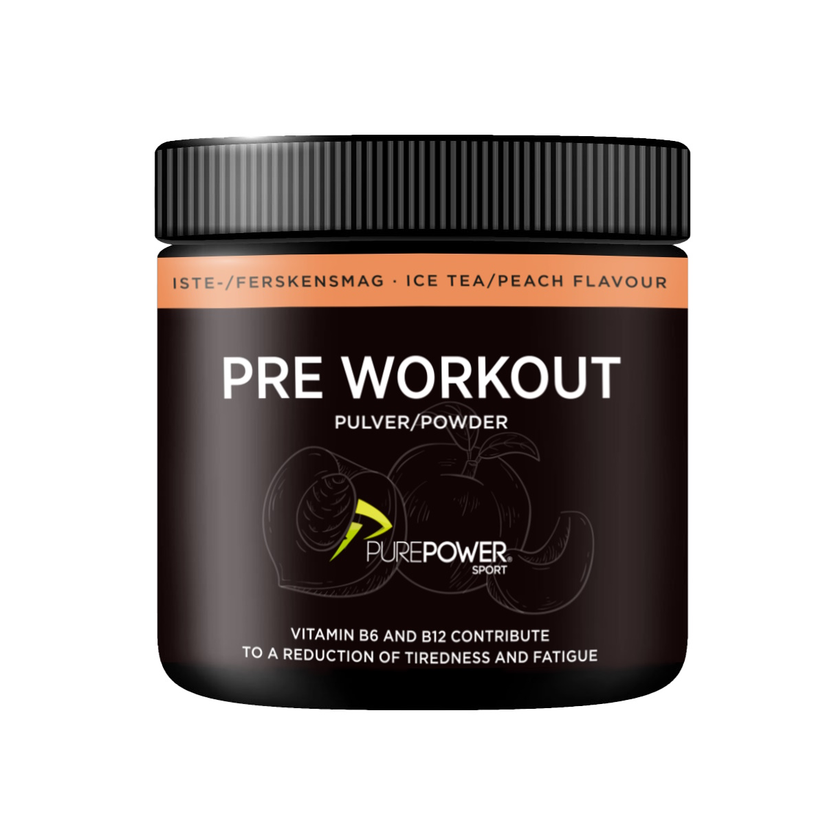 Pure Power PWO Powder Ice Tea Peach