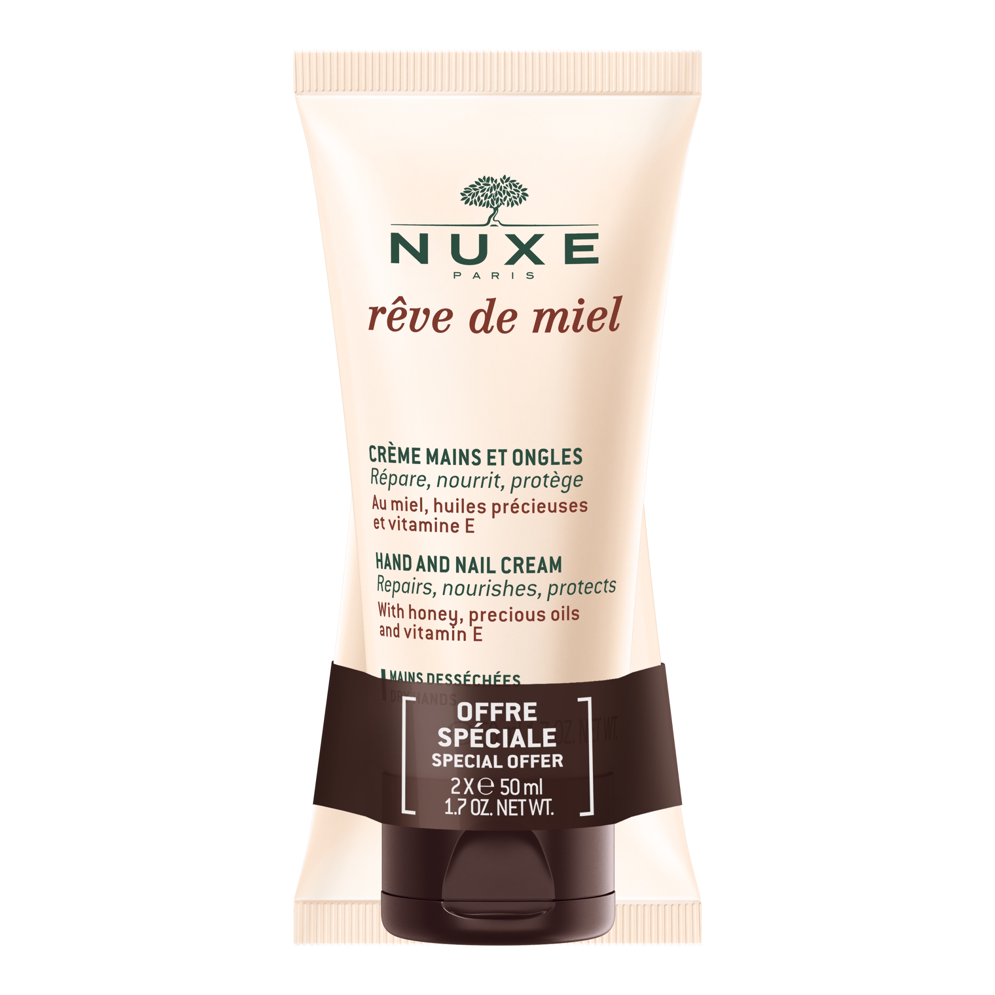 NUXE Rêve de Miel Hand & Nail Cream Duopack