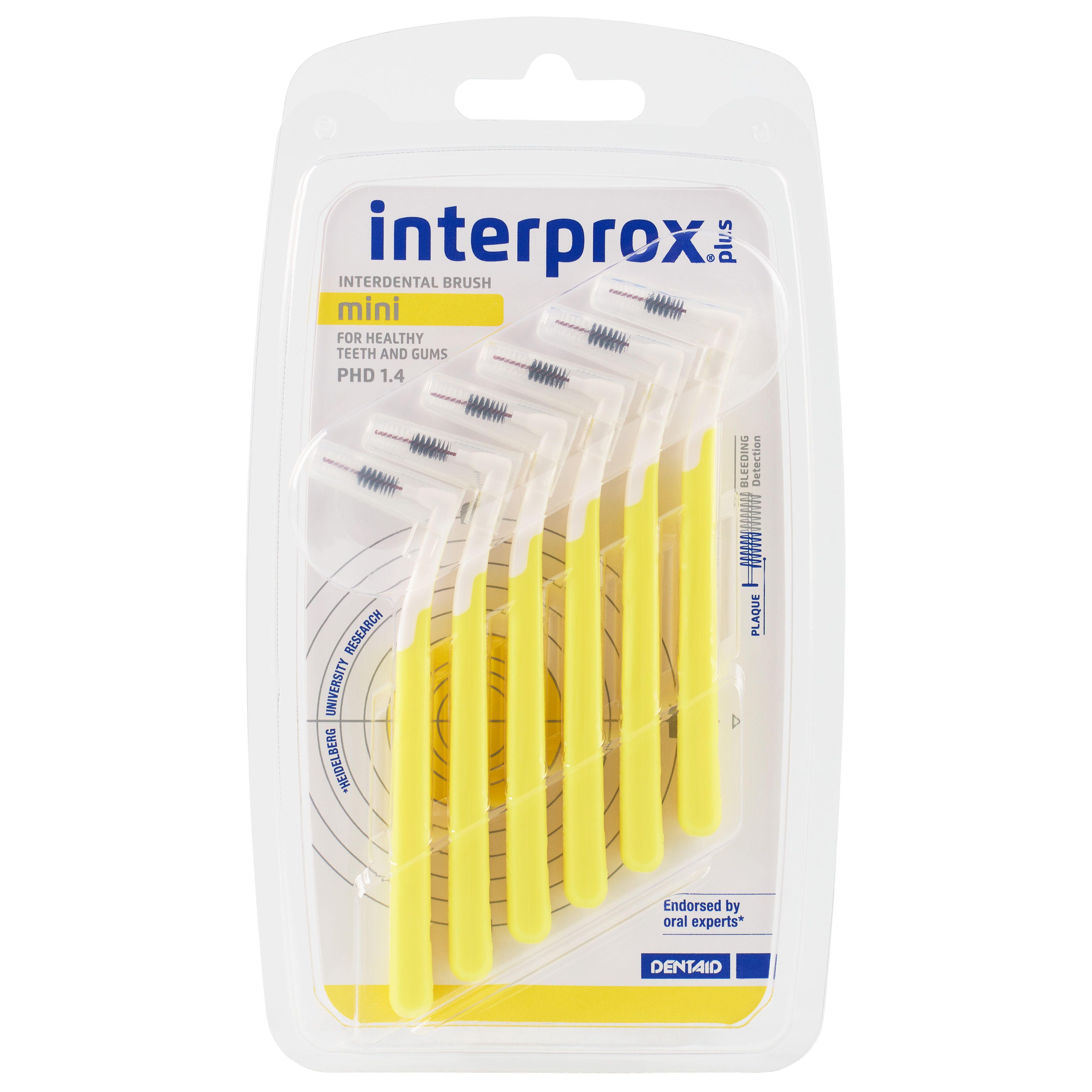 Interprox Plus Vinkel Gul 0,75 mm