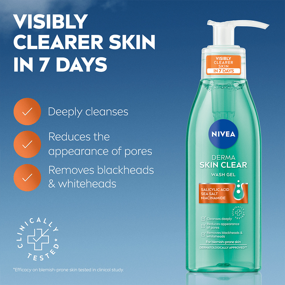 NIVEA Derma Activate Wash Gel