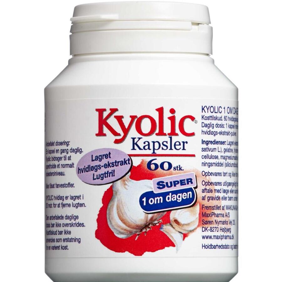 Kyolic 1 Om Dagen Kapsler 600 Mg