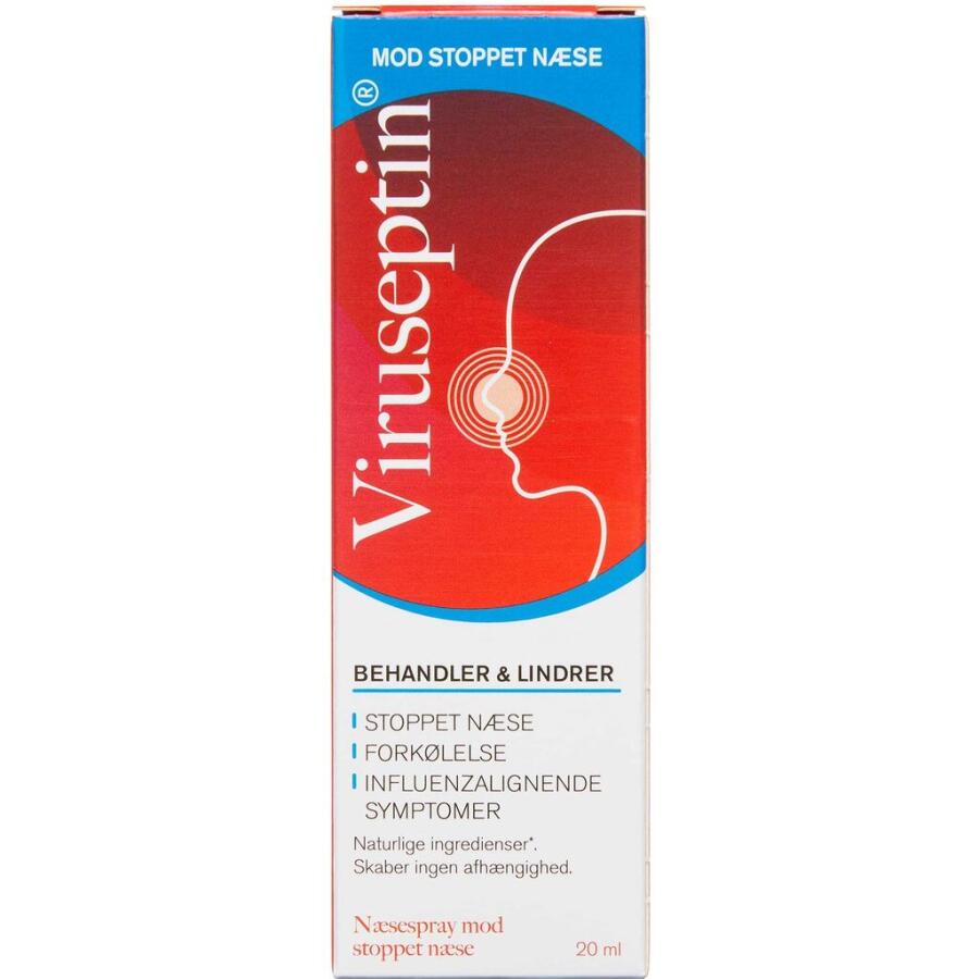 Viruseptin Næsespray Mod Tilstoppet Næse