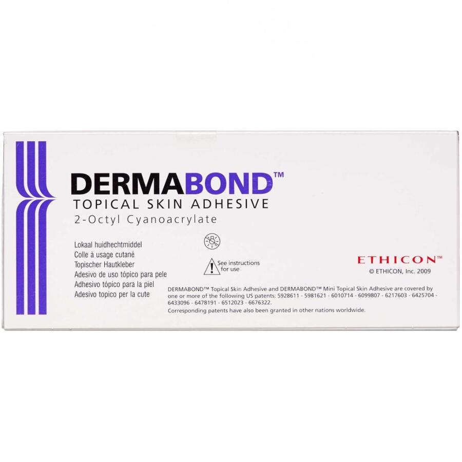 Ethicon Dermabond, vævslim, violet, steril, 0,5 ml