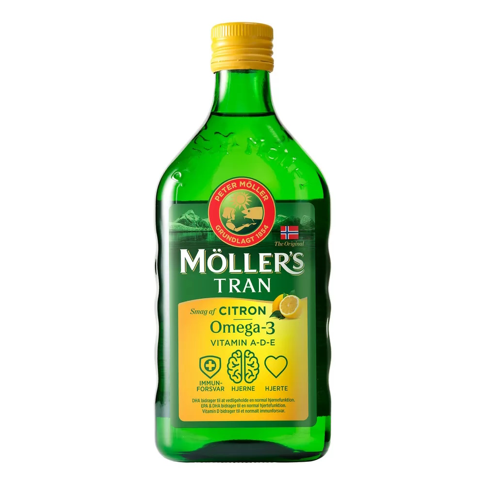 Møllers Tran Omega-3 Flydende Citrus