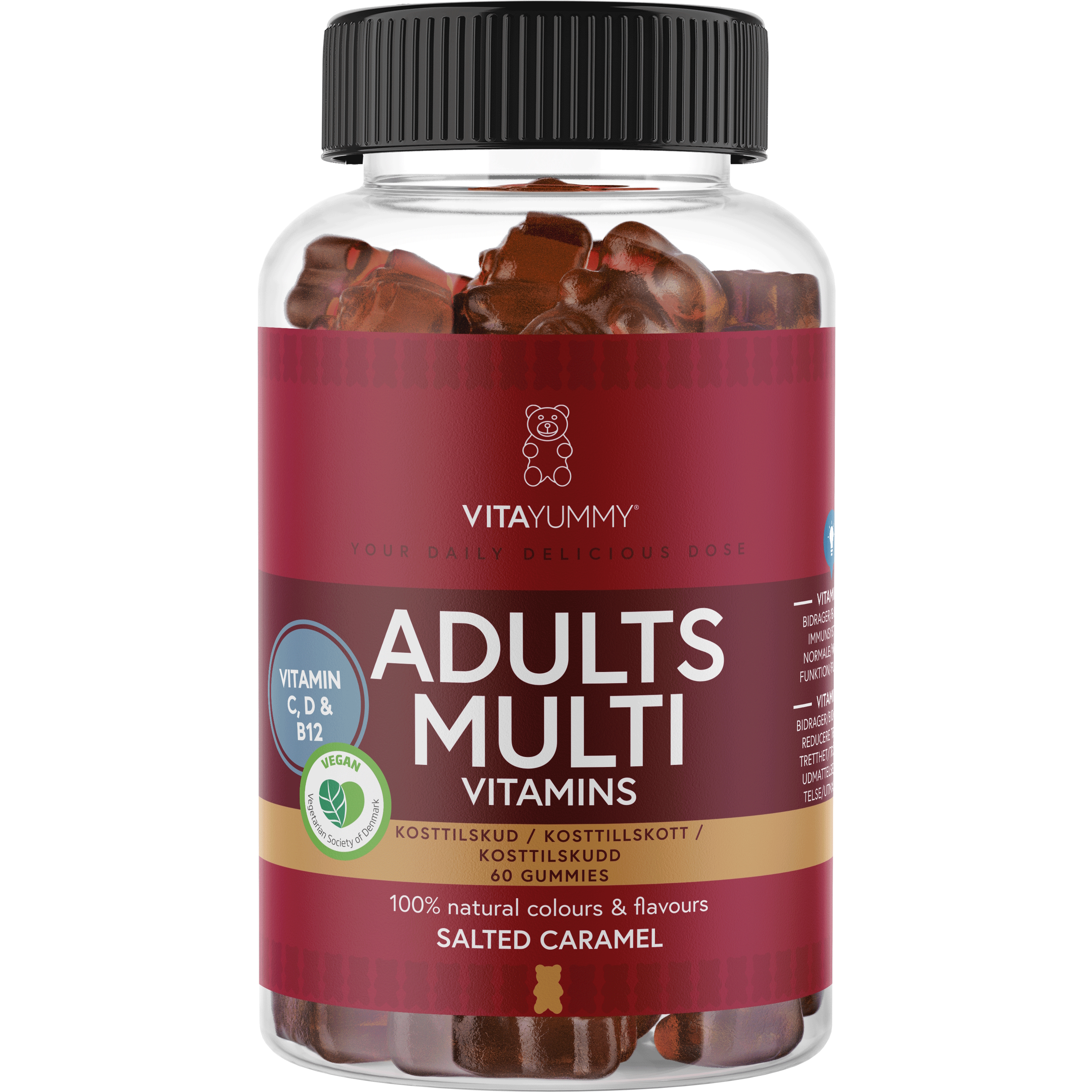 VitaYummy Adults Multi (Salted Caramel) - 60 stk.