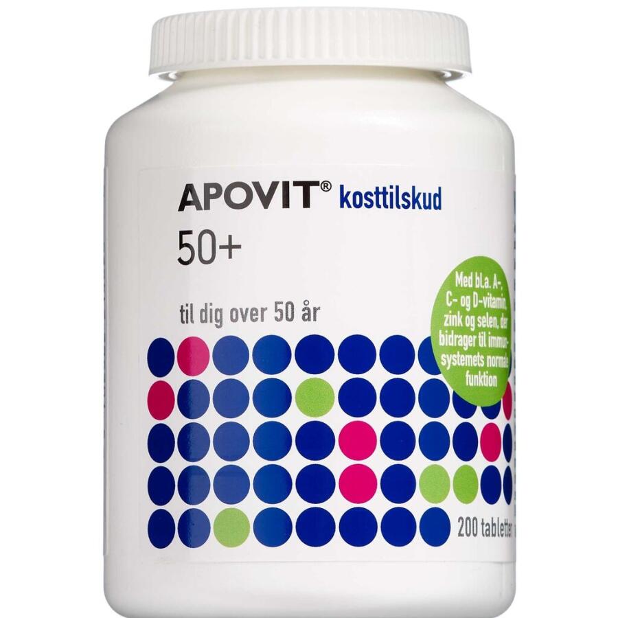 Apovit 50+ Tabletter
