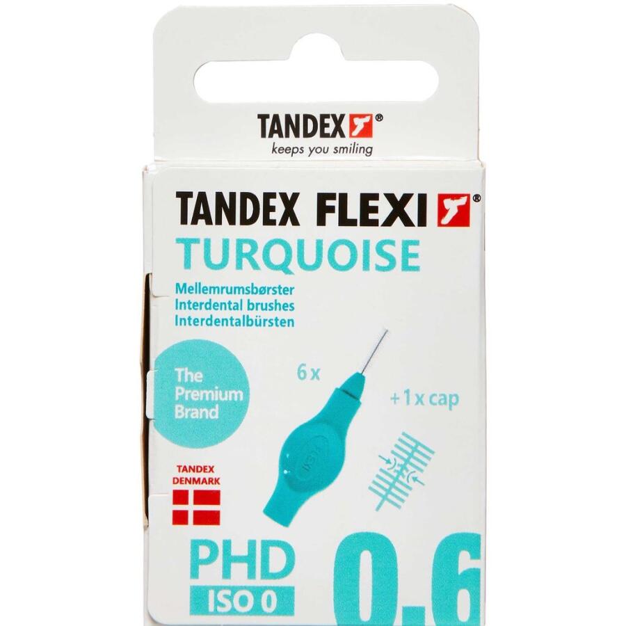Tandex Flexi Mellemrumsbørste Turquoise