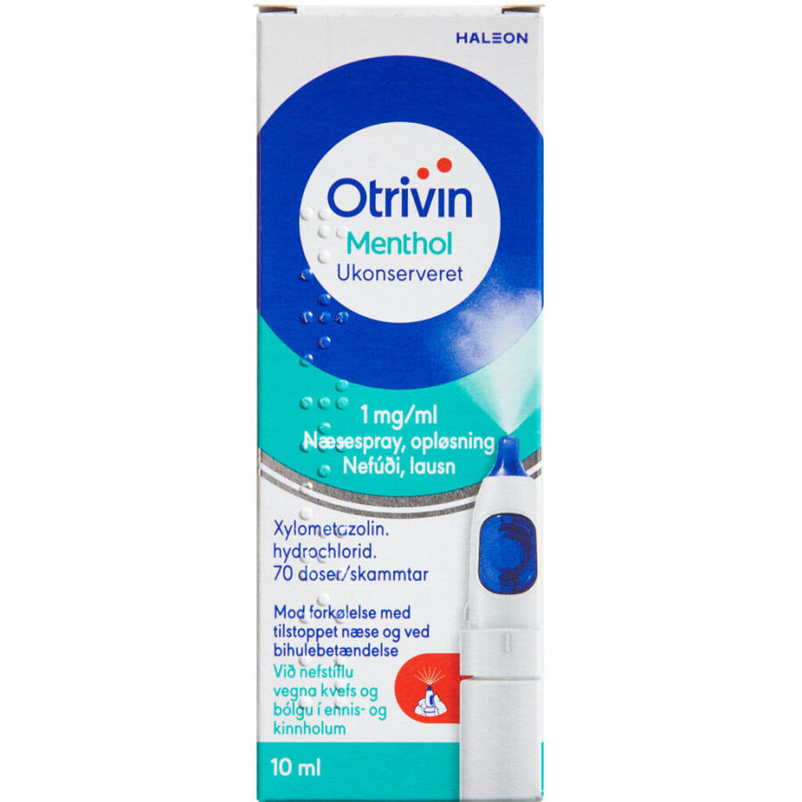 Otrivin Menthol ukonserveret