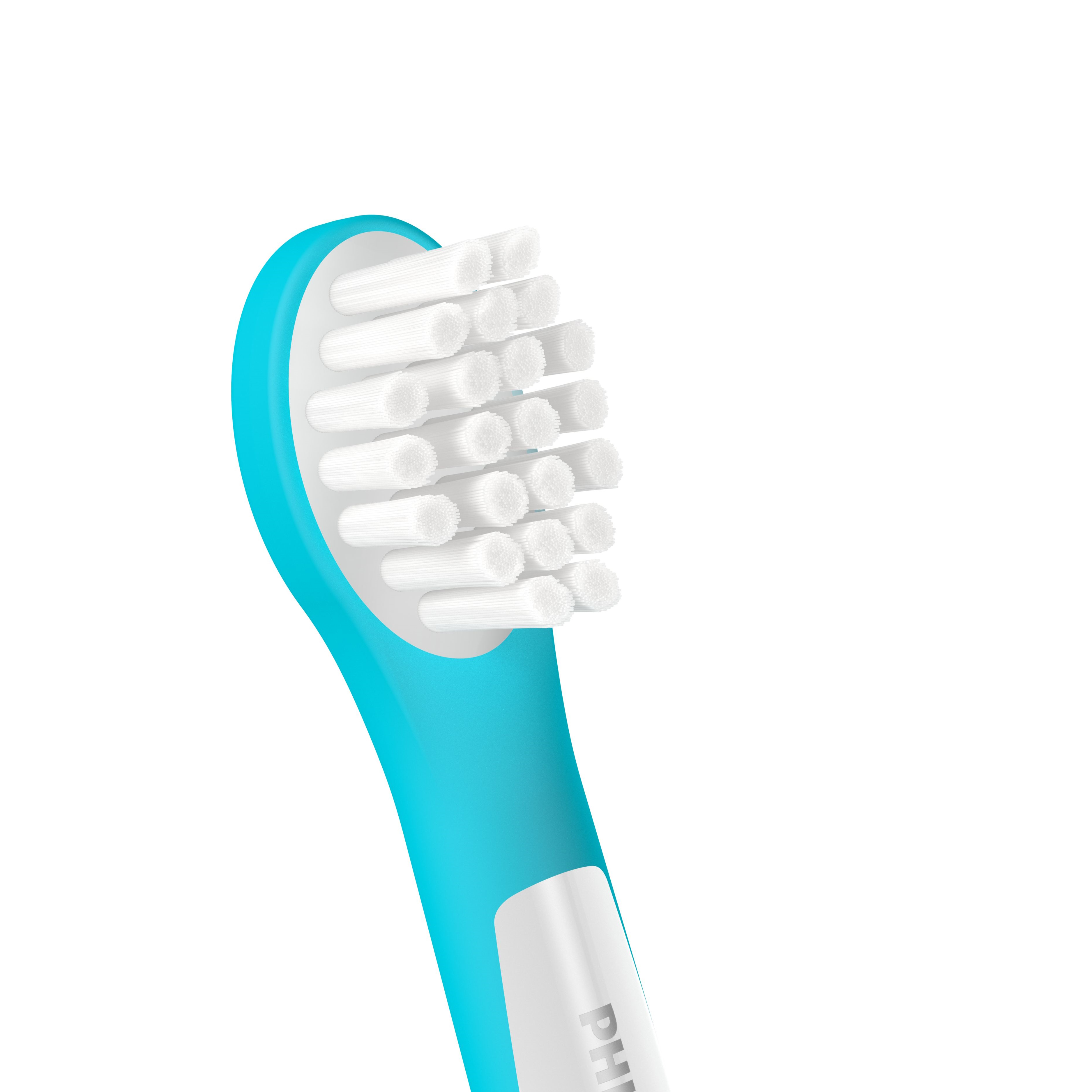 Philips Sonicare For Kids 4 x Tandbørstehoveder - Hvid/Turkis
