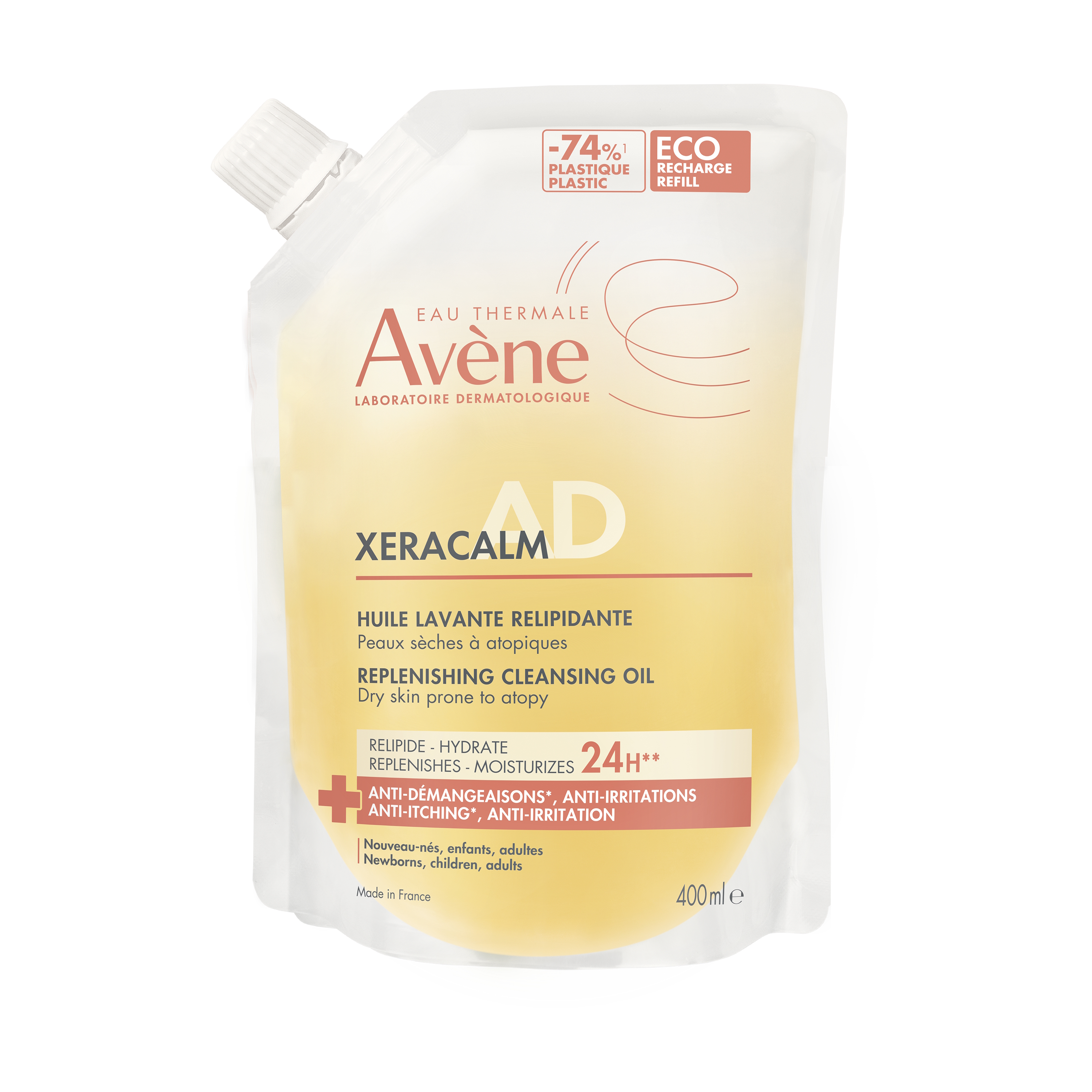 Avène XeraCalm AD Cleansing Oil Refill