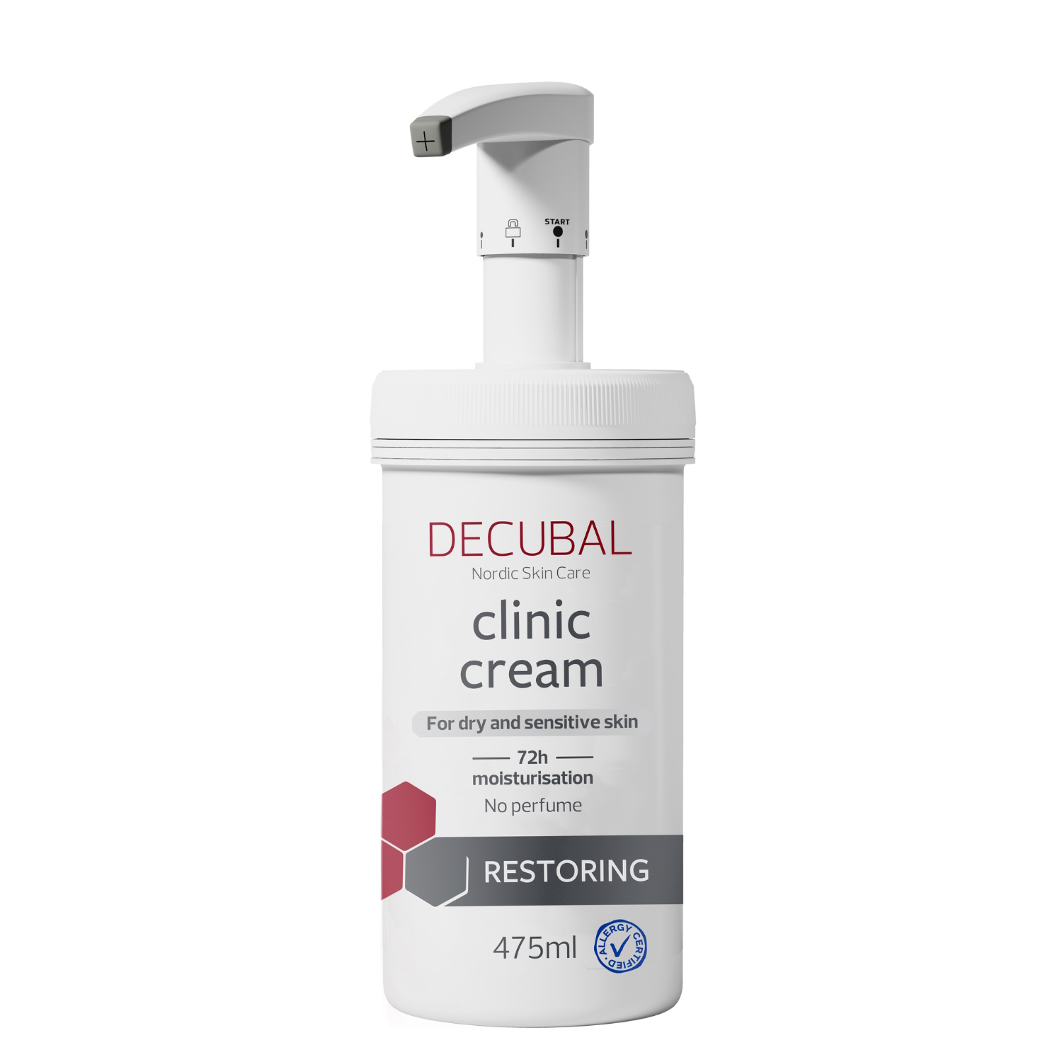 Decubal Clinic Creme m/Pumpe