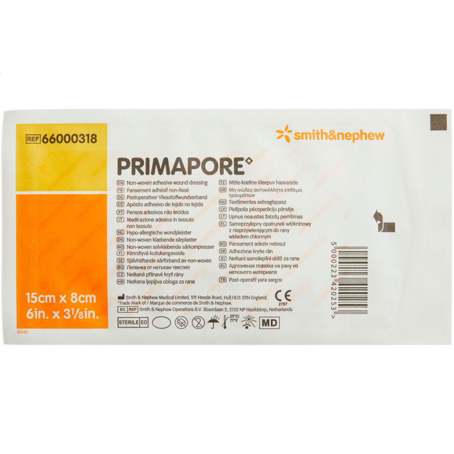 Primapore 15 x 8 cm