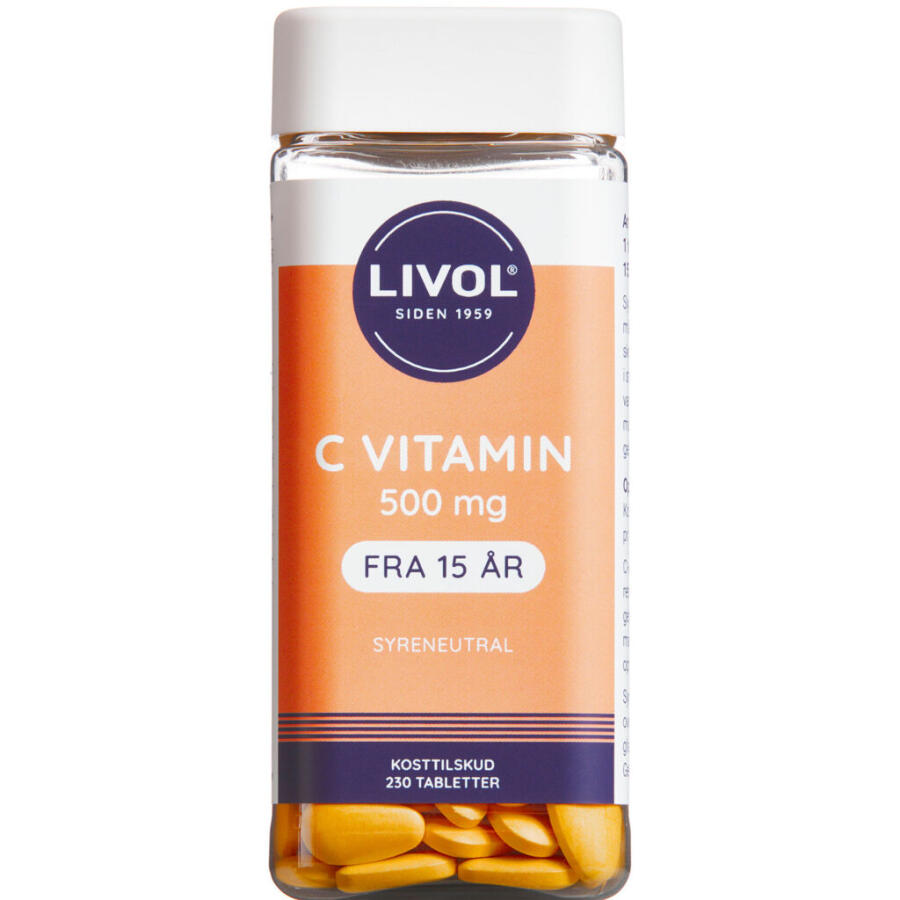 Livol C-vitamin 500 mg